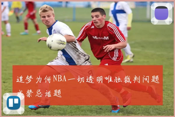追梦为何NBA一切透明唯独裁判问题成禁忌话题